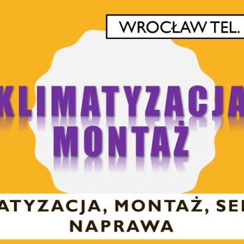 Ogłoszenie - Usługi montaż klimatyzatorów na dachu, balkonie, tel. 504-746-203, Wrocław, klimatyzacji - Wrocław