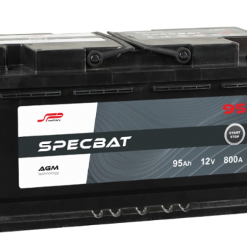Ogłoszenie - Akumulator 95Ah 800A 12V SPECBAT AGM START&STOP-DARMOWA DOSTAWA - Płock - 680,00 zł