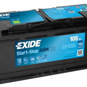 Ogłoszenie - Akumulator 105Ah 950A 12V EXIDE AGM EK1050-DARMOWA DOSTAWA