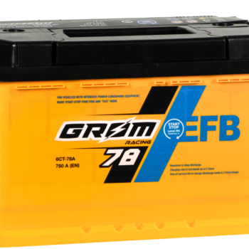 Ogłoszenie - AKUMULATOR 78Ah 750A GROM RACING EFB CHOPINA 1 DARMOWA DOSTAWA