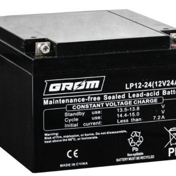 Ogłoszenie - Akumulator żelowy 24Ah 12V GROM AGM-DARMOWA DOSTAWA - Płock - 180,00 zł