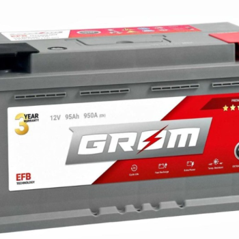 Ogłoszenie - Akumulator 95Ah GROM EFB START&STOP 950A DARMOWY DOWÓZ