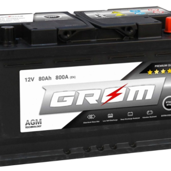 Ogłoszenie - Akumulator 80Ah GROM AGM START&STOP 800A DARMOWY DOWÓZ