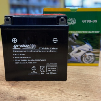 Ogłoszenie - Akumulator motocyklowy 9Ah GROM GT9B-B YT9B 12V 120A L+ DARMOWY DOWÓZ