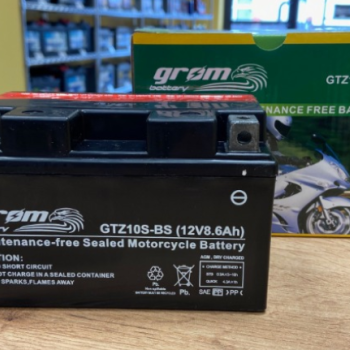Ogłoszenie - Akumulator motocyklowy 8.6Ah GROM GTZ10S-BS YTZ10S-BS 12V DARMOWY DOWÓZ - Płock - 160,00 zł