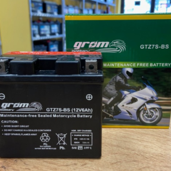 Ogłoszenie - Akumulator motocyklowy 6Ah GROM GTZ7S-BS YTZ7S-BS 12V 120A DARMOWY DOWÓZ - Płock - 150,00 zł