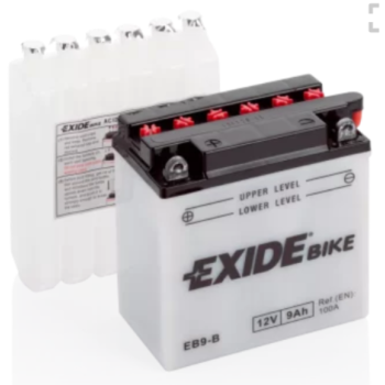 Ogłoszenie - Akumulator motocyklowy 9Ah 100A EN L+ 12V EXIDE EB9-B YB9-B DARMOWA DOSTAWA - Płock - 145,00 zł