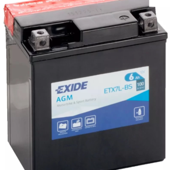 Ogłoszenie - Akumulator motocyklowy 6Ah EXIDE ETX7L-BS YTX7L-BS 12V 100A DARMOWY DOWÓZ