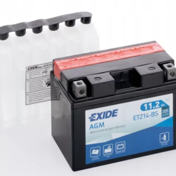 Ogłoszenie - Akumulator motocyklowy 11,2Ah 205A 12V EXIDE ETZ14-BS YTZ14-BS DARMOWY DOWÓZ - Płock - 210,00 zł