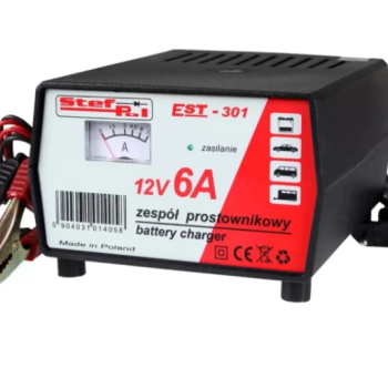 Ogłoszenie - Prostownik Stef-Pol EST-301 12V 6A DARMOWY DOWÓZ - Płock - 135,00 zł