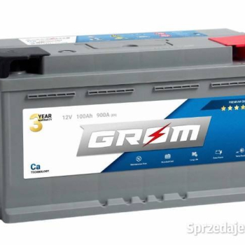 Ogłoszenie - Akumulator 100Ah 850A Grom Premium
