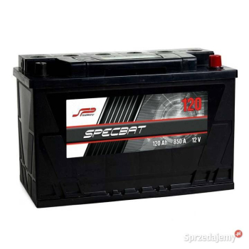 Ogłoszenie - Akumulator SPECBAT 12V 120Ah/850A - Pruszków - 370,00 zł