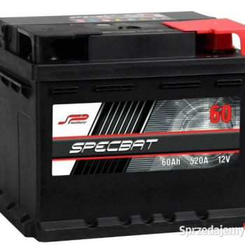 Ogłoszenie - Akumulator SPECBAT 12V 60Ah/480A niski / wysoki - Pruszków - 239,00 zł