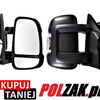 Ogłoszenie - Lusterko Prawe Fiat Ducato III Peugeot Boxer Citroen Jumper 2006-2013 Krótkie Elektryczne 8 pin Lustro drzwi Pasażera