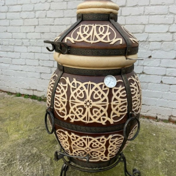 Ogłoszenie - Tandoor Saffron 125L | Piec do grillowania XXL z szamotu | Ręcznie robiony