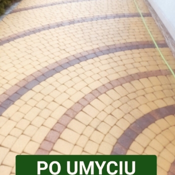 Ogłoszenie - MYCIE Kostki Brukowej
