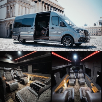 Ogłoszenie - Luksusowe busy Warszawa z kierowcą Mercedes Sprinter V-klasa - Śródmieście