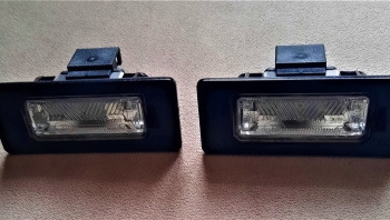 Ogłoszenie - Sprzedam oryginalne lampki do Audi A4 B8 ośw. rejestracji