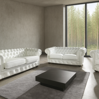 Ogłoszenie - Bestsellerowy ponadczasowy komplet CHESTERFIELD SZEROKI