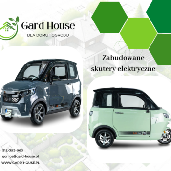 Ogłoszenie - Zabudowane skutery elektryczne