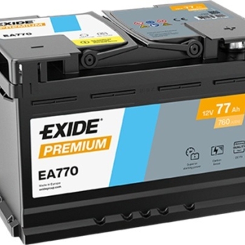 Ogłoszenie - Akumulator Exide Premium 77Ah 760A EA770 PRAWY PLUS - Ostrowiec Świętokrzyski - 419,00 zł