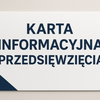 Ogłoszenie - Nauka pisania karty informacyjnej przedsięwzięcia, tel. 504-746-203, Jak napisać kartę napisać kartę informacyjną - Wrocław