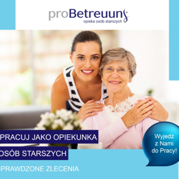 Ogłoszenie - Praca dla opiekunek osób starszych – atrakcyjne zlecenia