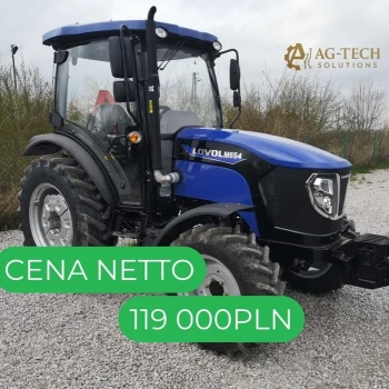 Ogłoszenie - LOVOL M654 – Nowy ciągnik rolniczy 79KM / Gwarancja / Transport