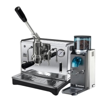 Ogłoszenie - Ekspres do Kawy Ponte Vecchio Lusso 1Gr Chrome & Rancilio Rocky SD