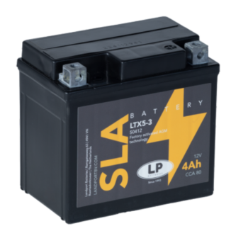 Ogłoszenie - Akumulator motocyklowy SLA LTX5-3 4Ah 80A Landport