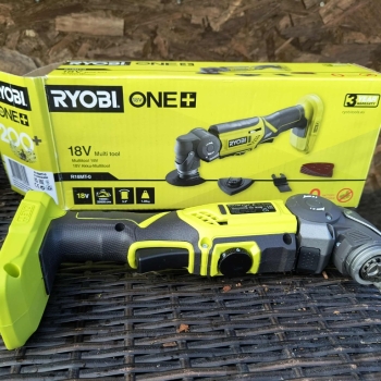 Ogłoszenie - Szlifierka, urządzenie wielofunkcyjne RYOBI ONE+, 18V, BEZ BATERII