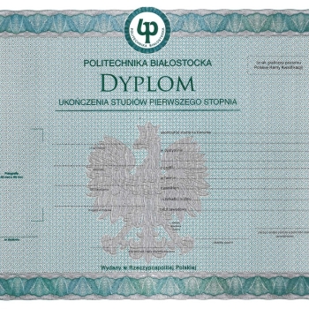 Ogłoszenie - Dyplom z Wpisem – Dyplomy i świadectwa kolekcjonerskie kupię dyplom magistra