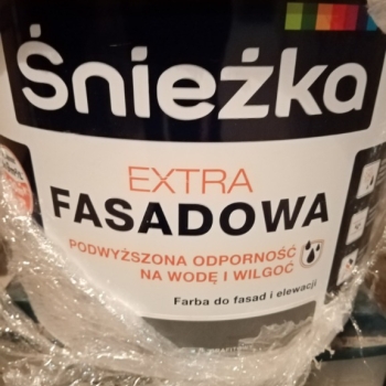 Ogłoszenie - FARBA ELEWACYJNA EMULSYJNA
