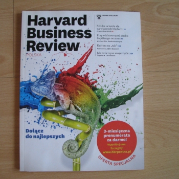 Ogłoszenie - Harward Business Review – numer specjalny