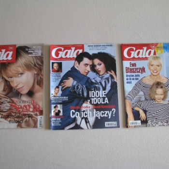 Ogłoszenie - Gala – dwutygodnik 2002 – 2003 r.