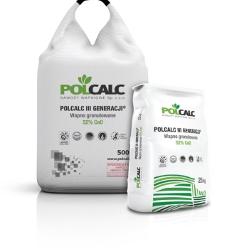 Ogłoszenie - WAPNO GRANULOWANE POLCALC III GENERACJI