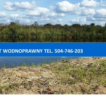 Ogłoszenie - Przygotowanie operatu wodnoprawnego, tel. 504-746-203, pozwolenia wodnoprawnego, cennik