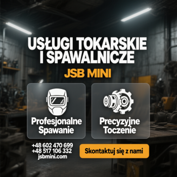 Ogłoszenie - USŁUGI TOKARSKIE I SPAWALNICZE - Toruń - 1,00 zł