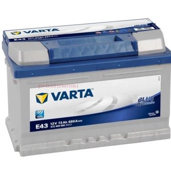 Ogłoszenie - Akumulator VARTA BLUE 72Ah 680A E43 Chopina 20 Grudziądz