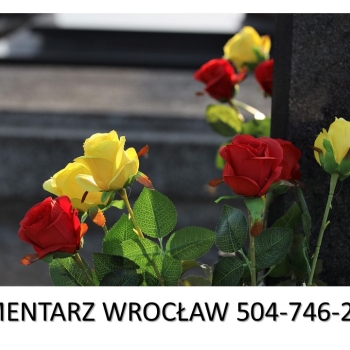 Ogłoszenie - Sprzątanie grobów na cmentarzu przy ulicy Zabrodzkiej  we Wrocławiu na klecinie, tel. 504-746-203, opieka nad grobem