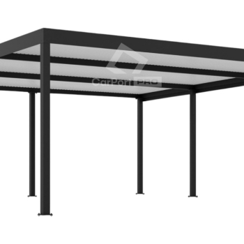 Ogłoszenie - CarPort PREMIUM - wiata samochodowa 6x5,5 - antracyt  CP109