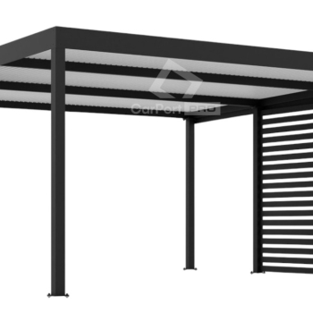 Ogłoszenie - CarPort PREMIUM - Wiata samochodowa 5x5 Antracyt Zabudowa - CP101