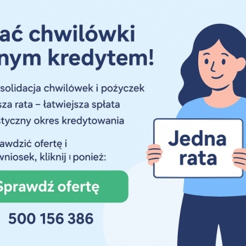 Ogłoszenie - Konsolidacja chwilówek