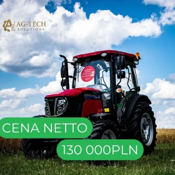 Ogłoszenie - LOVOL M754 – Nowy ciągnik rolniczy 75KM | Gwarancja | Transport