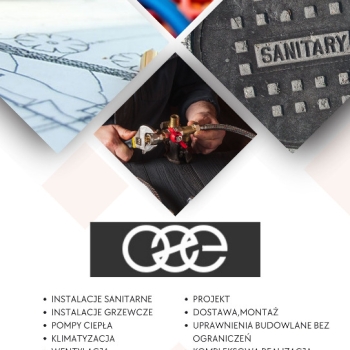 Ogłoszenie - INSTALACJE C.O. SANITARNE WYKONANIE OZE STUDIO PROJEKT BIAŁYSTOK