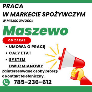 Ogłoszenie - Praca w markecie, Dino Polska S.A., 66-220 Łagów
