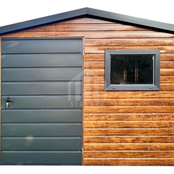 Ogłoszenie - Schowek - domek ogrodowy 2,5x2,5m - drzwi - okno - jasny orzech - drewnopodobny - dach dwuspadowy SO148 - Radom - 4 350,00 zł