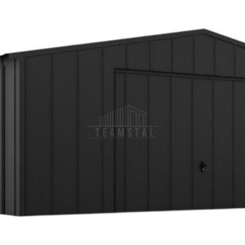 Ogłoszenie - Garaż blaszany 6x6 - brama uchylna - drzwi - blacha na rąbek - dach dwuspadowy TS1090