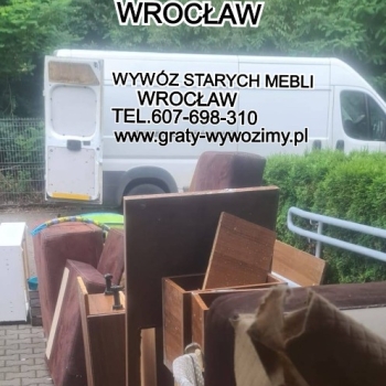 Ogłoszenie - Wywóz,utylizacja starych mebli Wrocław.Opróżnianie mieszkań,piwnic. - Dolnośląskie - 1,00 zł