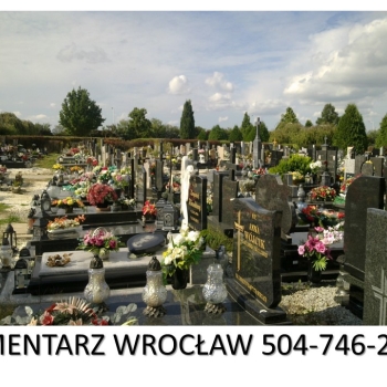 Ogłoszenie - Sprzątanie grobów na cmentarzu przy ulicy Smętnej we Wrocławiu, tel. 504-746-203, opieka nad grobem - Wrocław